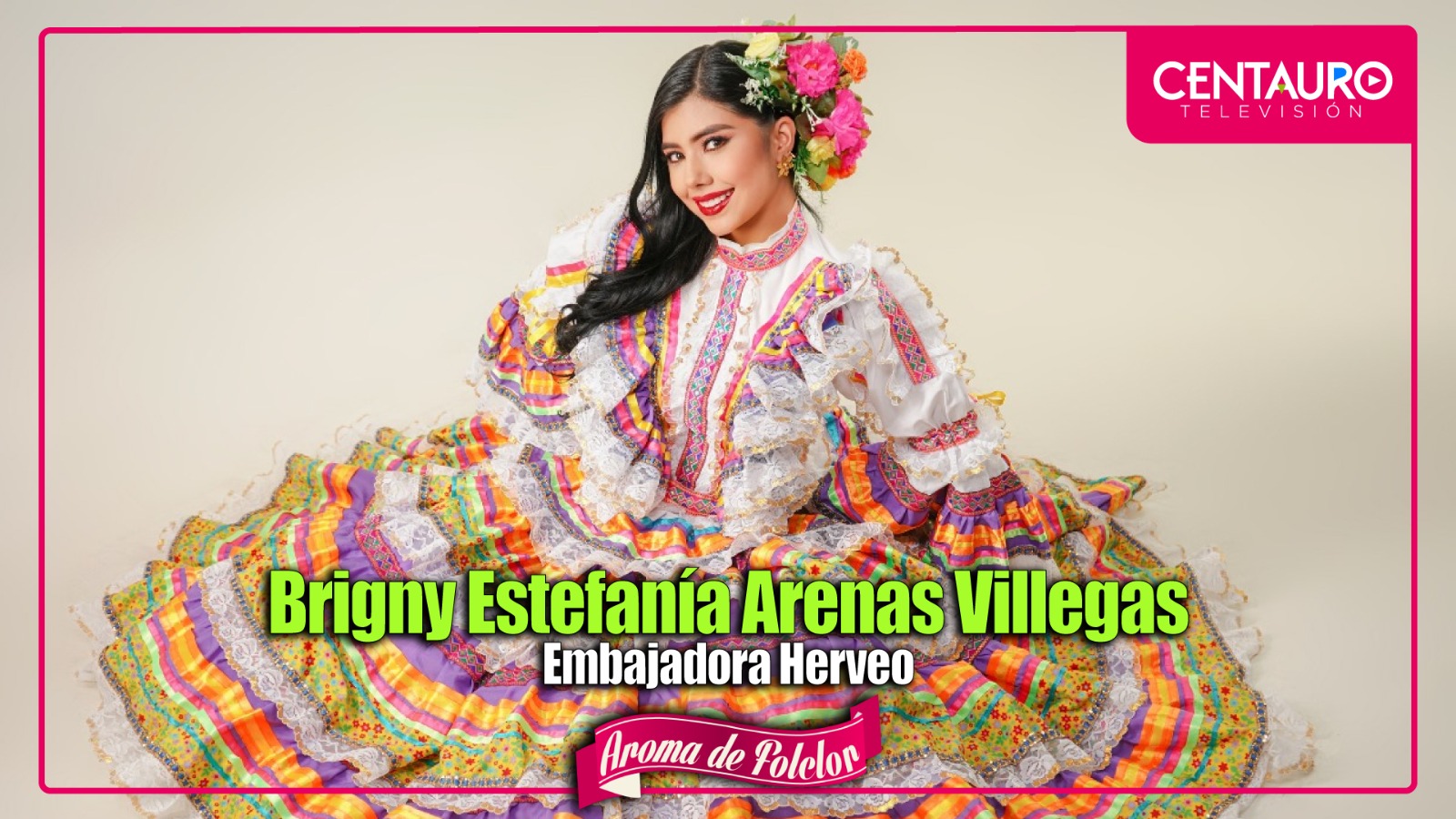 Desde el Norte del Tolima, Herveo confirmó a su participante en el 50° Festival Folclórico Colombiano