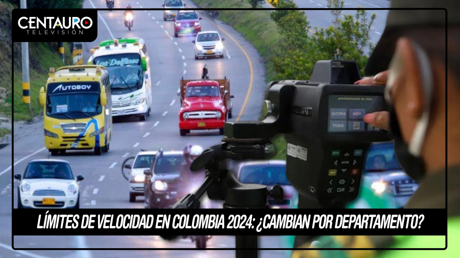 Límites de velocidad en Colombia 2024: ¿Cambian por departamento? Explicación y sanciones