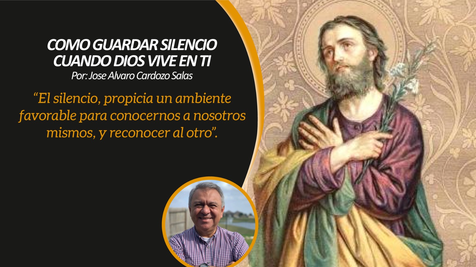 Como guardar silencio cuando Dios vive en ti.